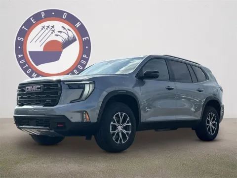 Photos of 2026 GMC Acadia AT4 for sale in Pensacola, FL at Step One Cadillac Buick GMC Pensacola