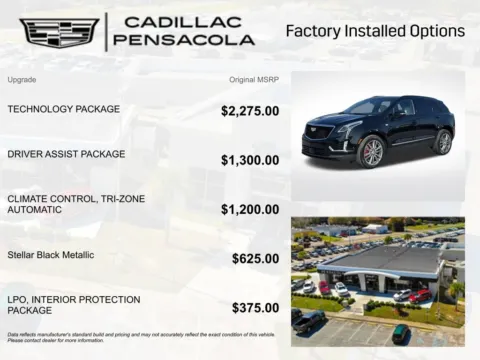 Another view of 2025 Cadillac XT5 Sport for sale in Pensacola, FL at Step One Cadillac Buick GMC Pensacola