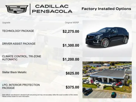 Another view of 2025 Cadillac XT5 Sport for sale in Pensacola, FL at Step One Cadillac Buick GMC Pensacola