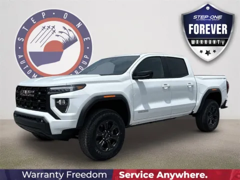 White 2025 GMC Canyon Elevation for sale in Pensacola, FL