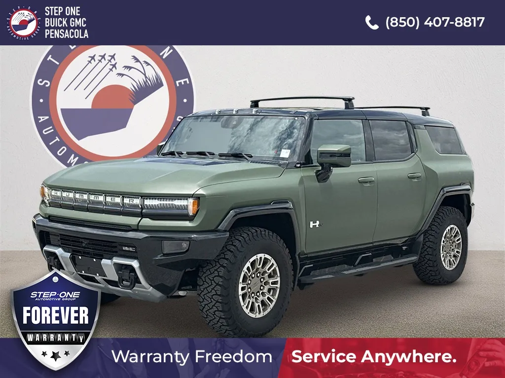 White 2025 GMC Hummer EV SUV 3X for sale in Pensacola, FL