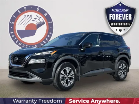 Black 2021 Nissan Rogue SV for sale in Pensacola, FL
