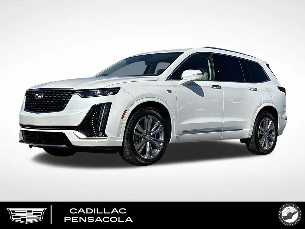 White 2025 Cadillac XT6 Premium Luxury for sale in Pensacola, FL