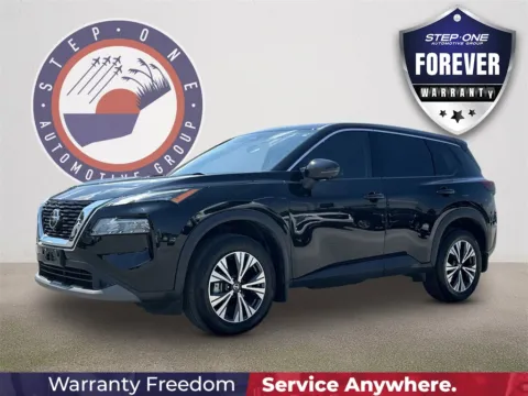 Black 2021 Nissan Rogue SV for sale in Pensacola, FL
