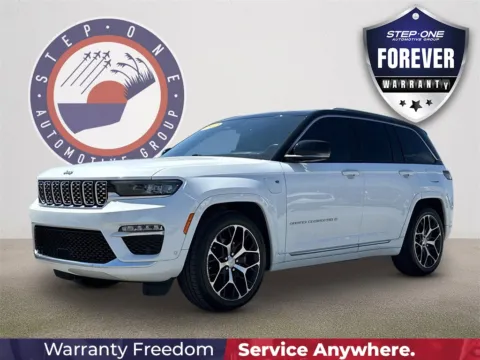White 2022 Jeep Grand Cherokee Summit Reserve 4xe for sale in Pensacola, FL