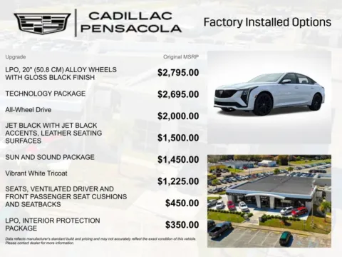 Another view of 2026 Cadillac CT5 Sport for sale in Pensacola, FL at Step One Cadillac Buick GMC Pensacola