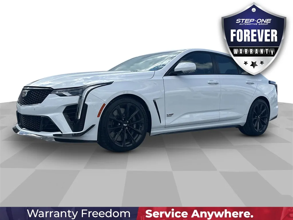 White 2026 Cadillac CT4 V-Series for sale in Pensacola, FL