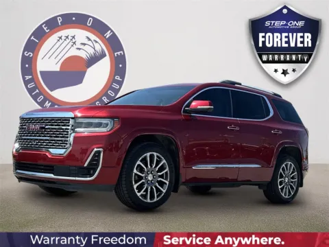 Red 2021 GMC Acadia Denali for sale in Pensacola, FL