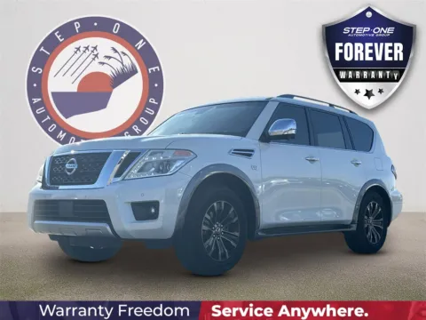 White 2017 Nissan Armada Platinum for sale in Pensacola, FL