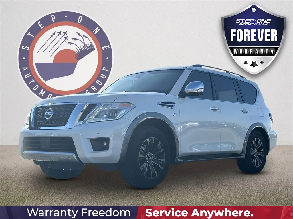 White 2017 Nissan Armada Platinum for sale in Pensacola, FL