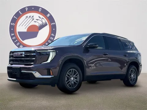 Photos of 2025 GMC Acadia Elevation for sale in Pensacola, FL at Step One Cadillac Buick GMC Pensacola