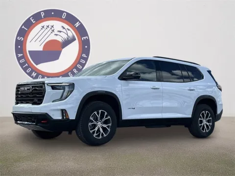 Photos of 2026 GMC Acadia AT4 for sale in Pensacola, FL at Step One Cadillac Buick GMC Pensacola