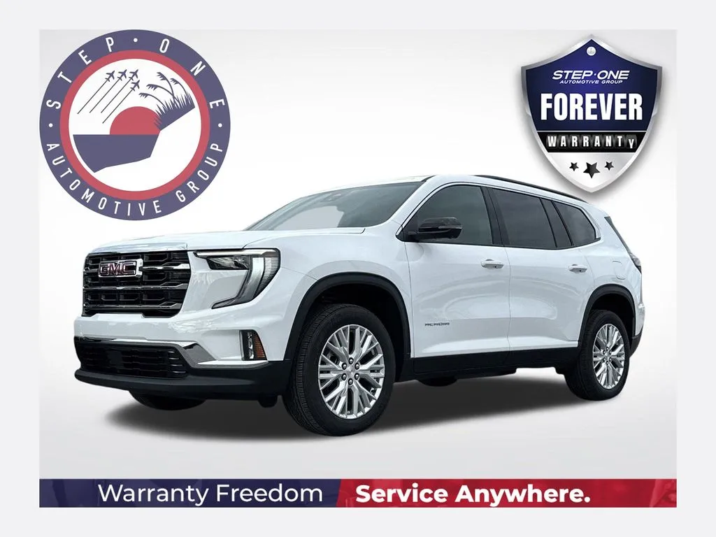 White 2026 GMC Acadia Elevation for sale in Pensacola, FL