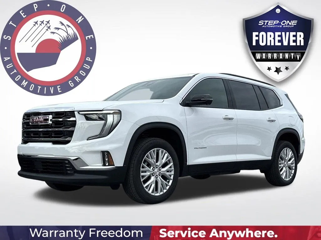 White 2026 GMC Acadia Elevation for sale in Pensacola, FL