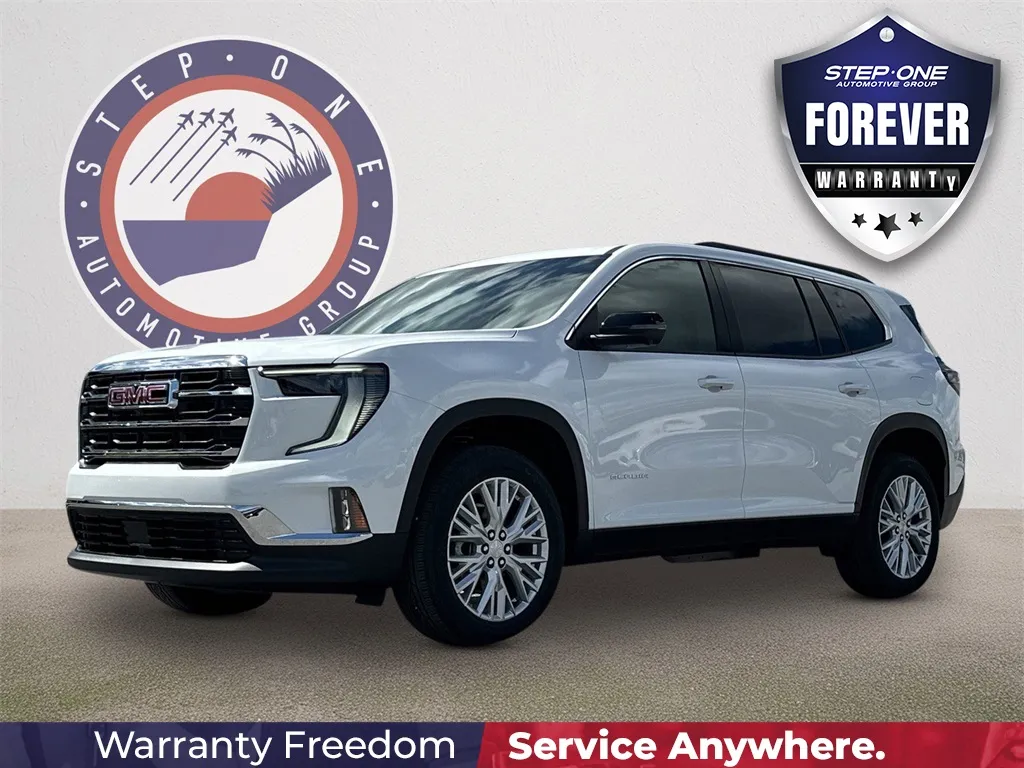 White 2026 GMC Acadia Elevation for sale in Pensacola, FL