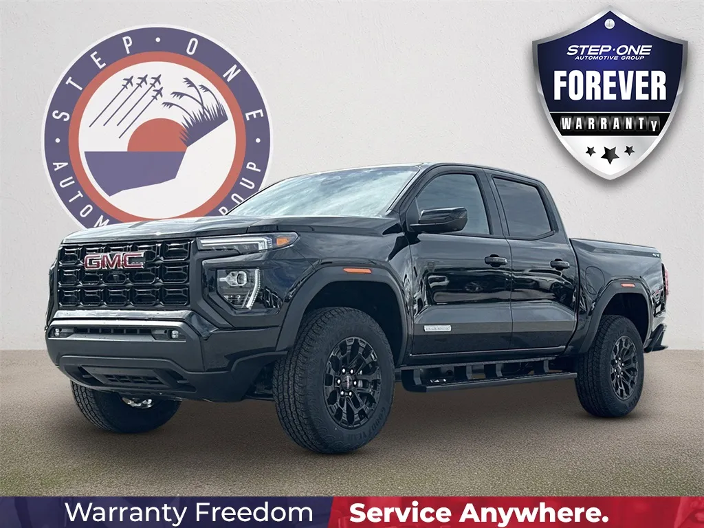 Black 2026 GMC Canyon Elevation for sale in Pensacola, FL