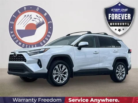 White 2025 Toyota RAV4 XLE Premium for sale in Pensacola, FL