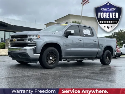 Gray 2021 Chevrolet Silverado 1500 LT for sale in Pensacola, FL
