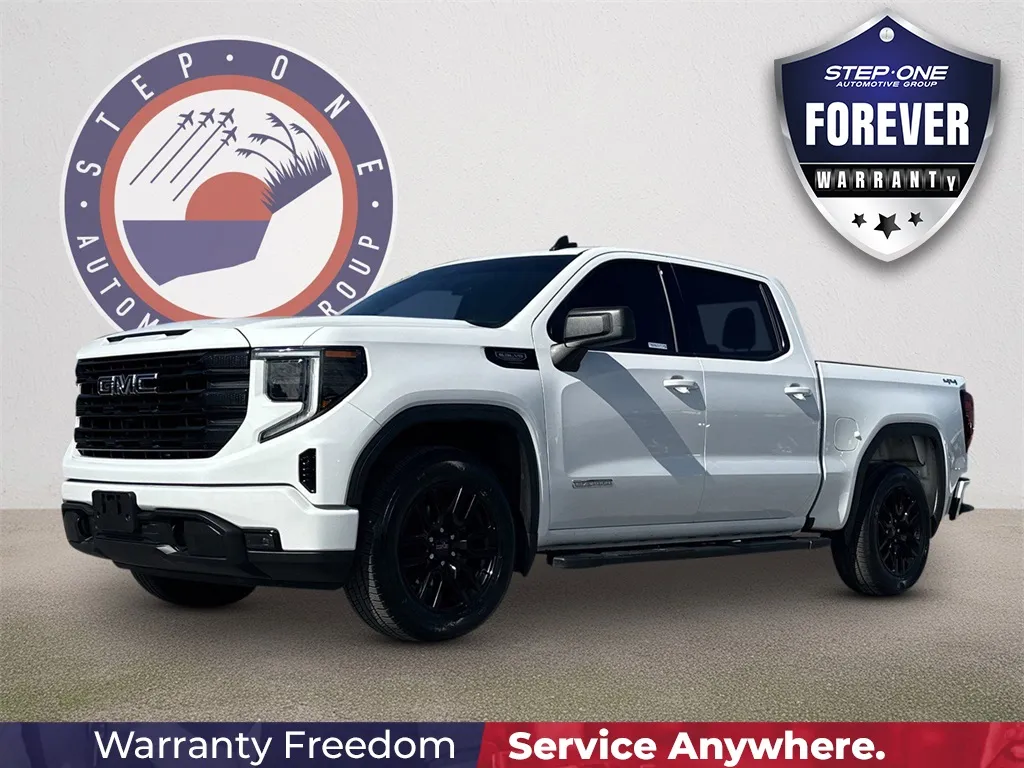 White 2022 GMC Sierra 1500 Elevation for sale in Pensacola, FL