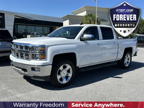 White 2015 Chevrolet Silverado 1500 LTZ for sale in Pensacola, FL