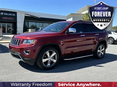 Red 2015 Jeep Grand Cherokee Limited for sale in Pensacola, FL