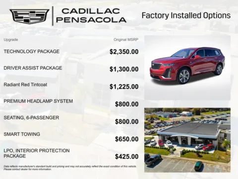 Another view of 2025 Cadillac XT6 Premium Luxury for sale in Pensacola, FL at Step One Cadillac Buick GMC Pensacola