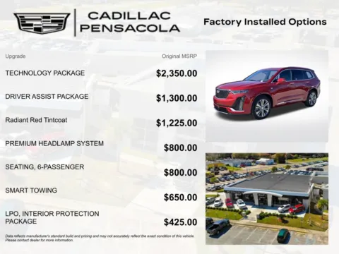 Another view of 2025 Cadillac XT6 Premium Luxury for sale in Pensacola, FL at Step One Cadillac Buick GMC Pensacola