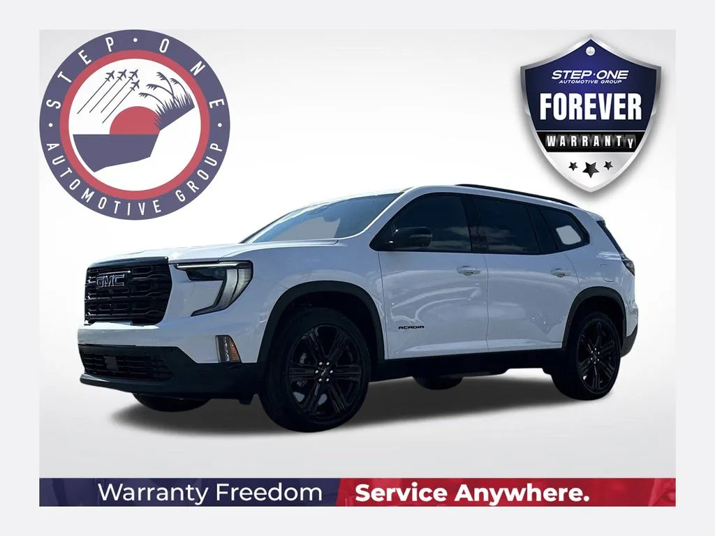 White 2026 GMC Acadia Elevation for sale in Pensacola, FL