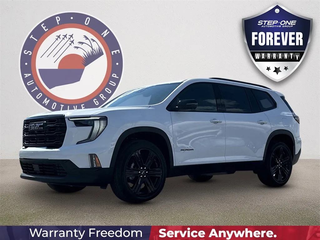 White 2026 GMC Acadia Elevation for sale in Pensacola, FL