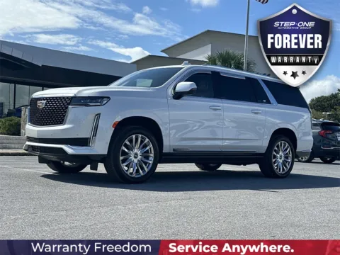White 2022 Cadillac Escalade ESV Premium for sale in Pensacola, FL