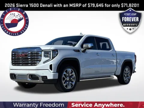 White 2026 GMC Sierra 1500 Denali for sale in Pensacola, FL