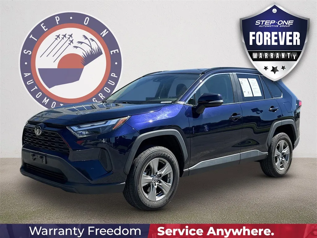 Blue 2024 Toyota RAV4 XLE for sale in Pensacola, FL