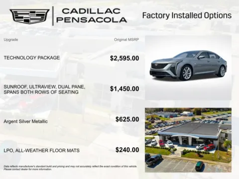 Another view of 2026 Cadillac CT5 Premium Luxury for sale in Pensacola, FL at Step One Cadillac Buick GMC Pensacola