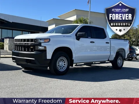White 2021 Chevrolet Silverado 1500 WT for sale in Pensacola, FL