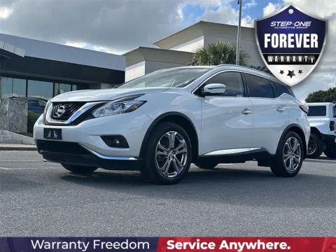 White 2018 Nissan Murano Platinum for sale in Pensacola, FL