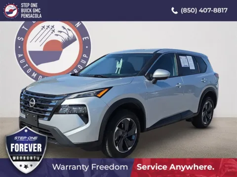 Silver 2024 Nissan Rogue SV for sale in Pensacola, FL