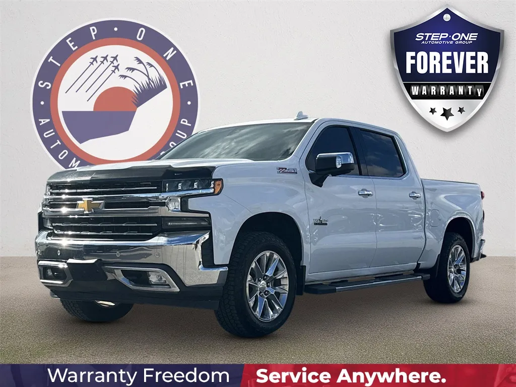 White 2020 Chevrolet Silverado 1500 LTZ for sale in Pensacola, FL