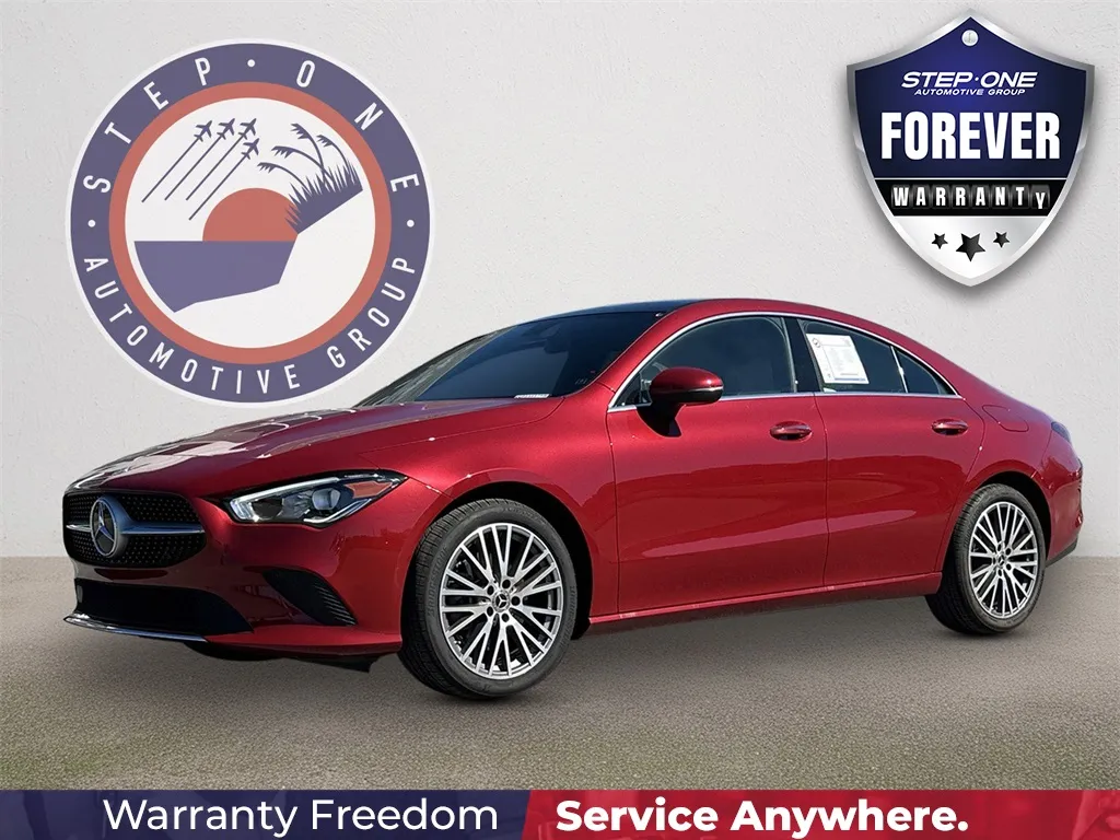 Red 2023 Mercedes-Benz CLA 250 for sale in Pensacola, FL