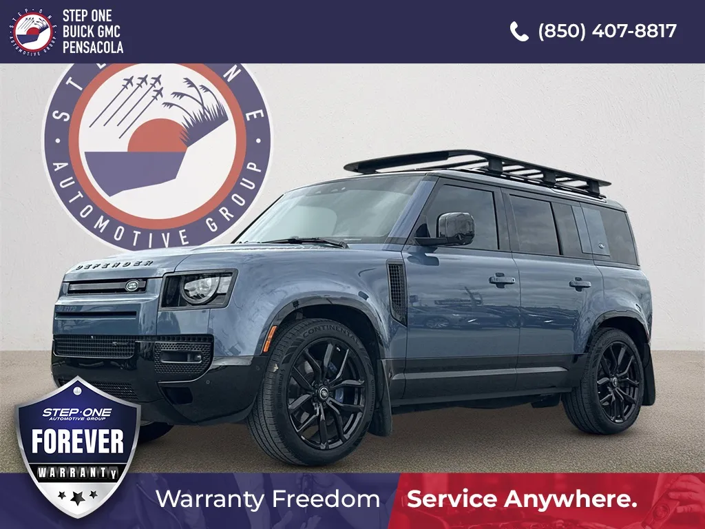 Blue 2022 Land Rover Defender 110 X-Dynamic HSE for sale in Pensacola, FL