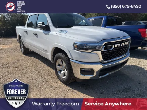 White 2025 Ram 1500 Big Horn/Lone Star for sale in Crestview, FL