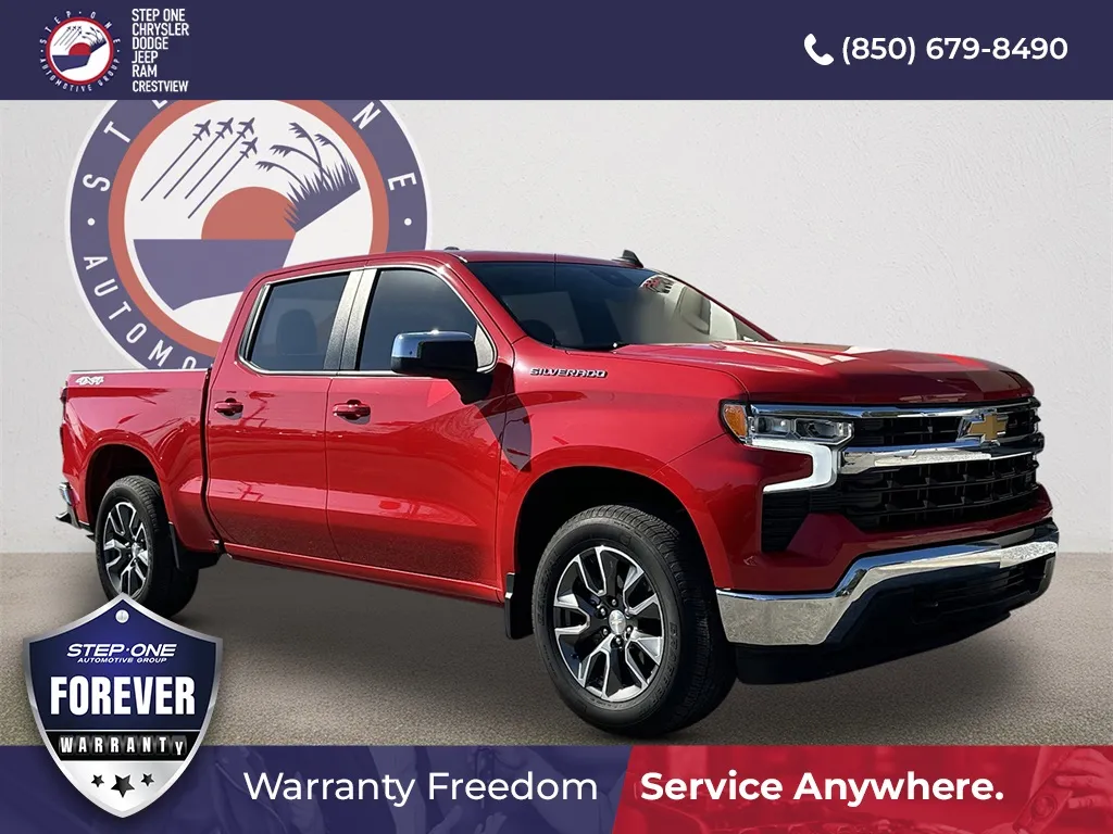 Red 2024 Chevrolet Silverado 1500 LT for sale in Crestview, FL