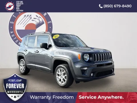 Gray 2022 Jeep Renegade Latitude for sale in Crestview, FL