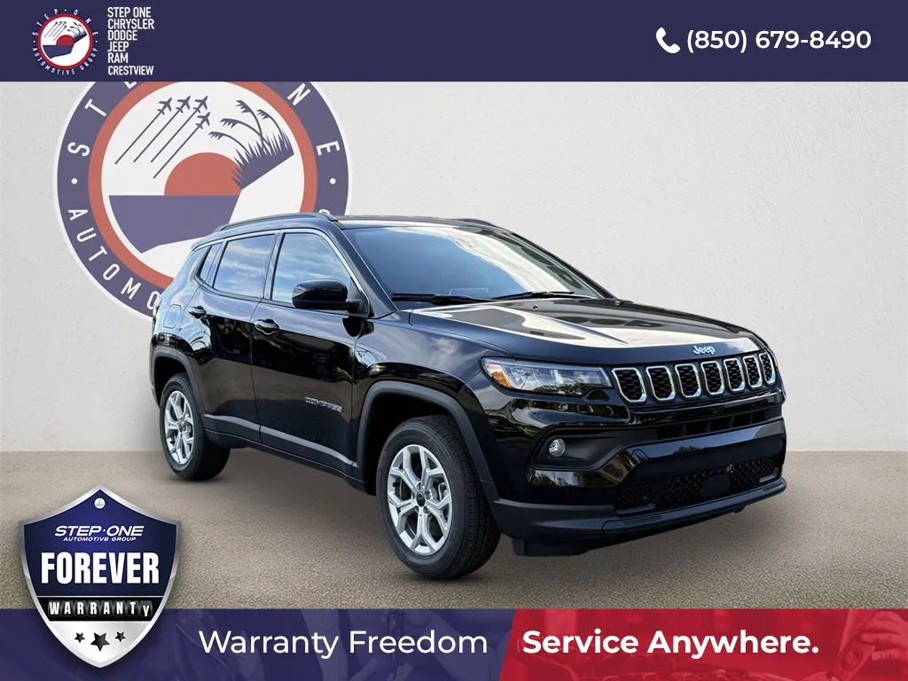Black 2026 Jeep Compass Latitude for sale in Crestview, FL