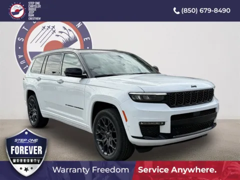 White 2025 Jeep Grand Cherokee L Summit for sale in Crestview, FL