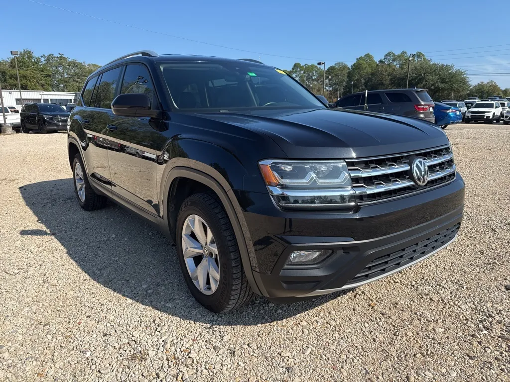 Black 2018 Volkswagen Atlas 3.6L V6 SE for sale in Crestview, FL