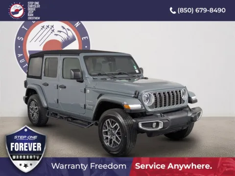Gray 2024 Jeep Wrangler Sahara for sale in Crestview, FL