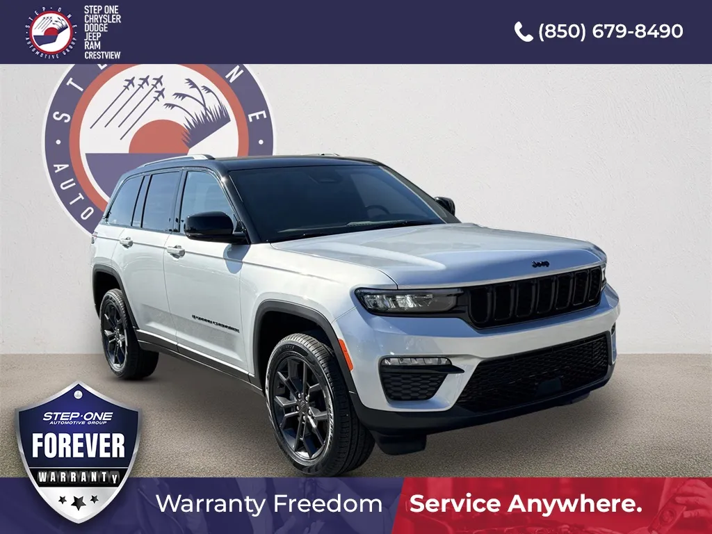 Silver 2025 Jeep Grand Cherokee Limited for sale in Crestview, FL