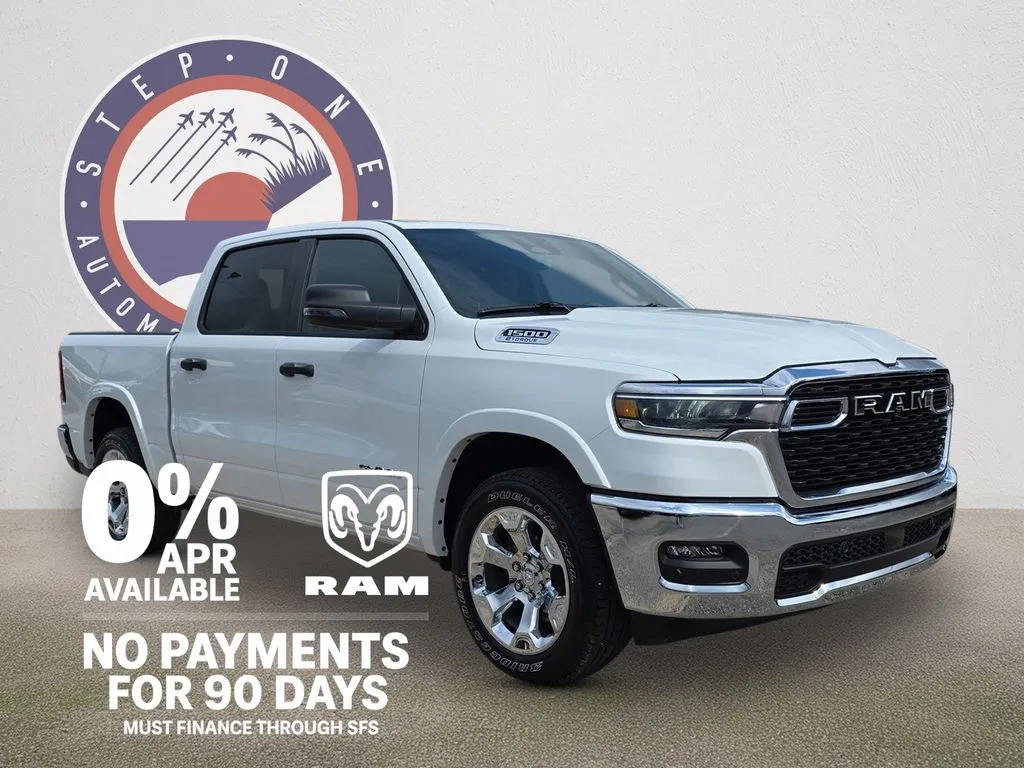 White 2026 Ram 1500 Big Horn/Lone Star for sale in Crestview, FL