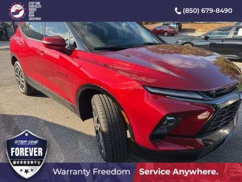 Red 2025 Chevrolet Blazer RS for sale in Crestview, FL