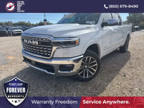 White 2025 Ram 1500 Limited for sale in Crestview, FL